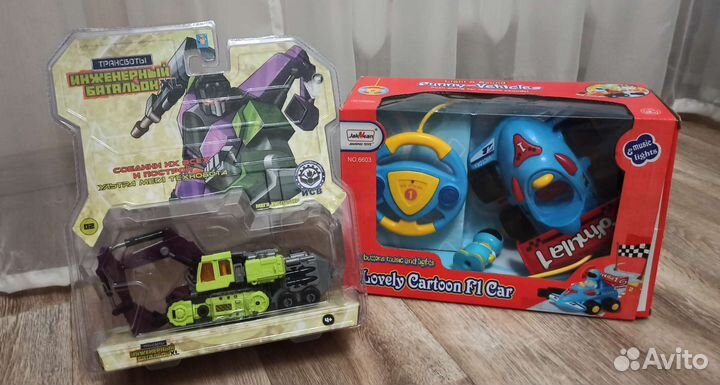 Игрушки, машина