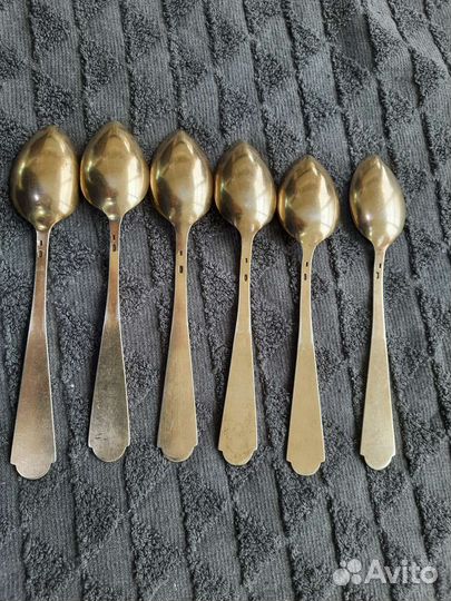 Ложки Серебро эмаль 875 проба