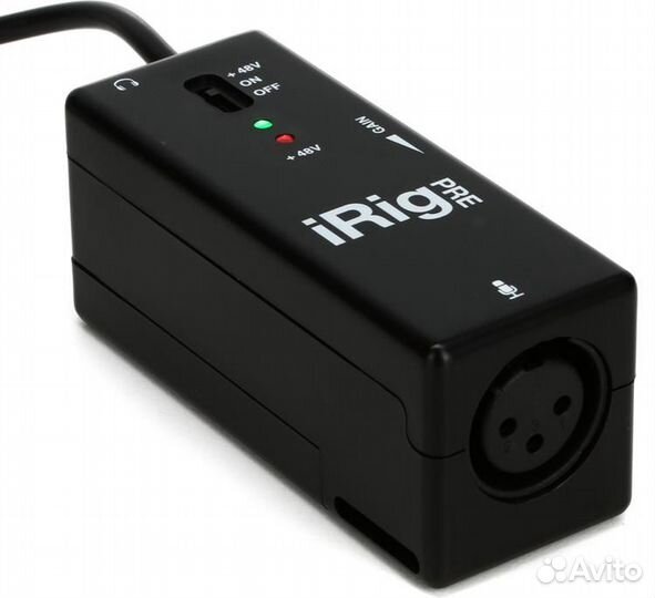 IRig Pre микрофонный предусилитель для смартфона