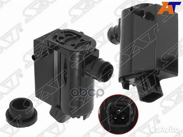 Мотор омывателя лобового стекла hyundai accent