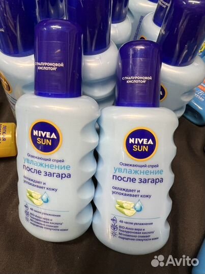 Солнцезащитный лосьон nivea sun играй и купайся sp