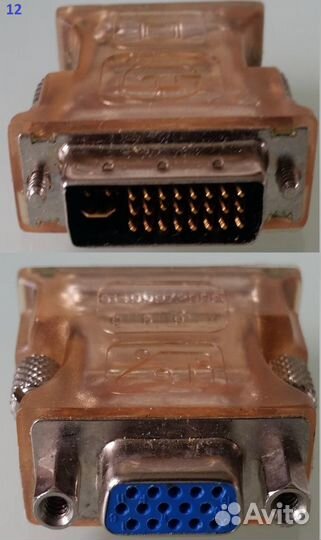 Переходники S-Video scart DVI RCA (тюльпан) USB