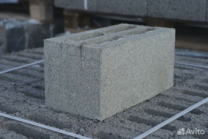 Керамзитобетонный блок