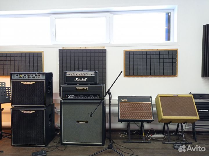 Репетиция на музыкальной студии