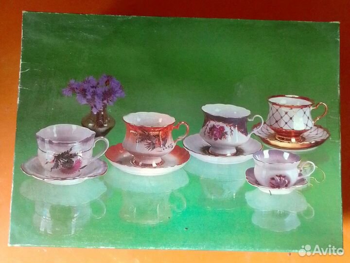 Чайный сервиз фарфор Коростень