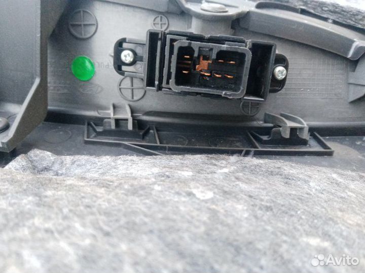 Обшивка карта двери задняя правая Hyundai Solaris