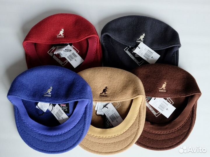 Кепка из шерсти Kangol Wool 504