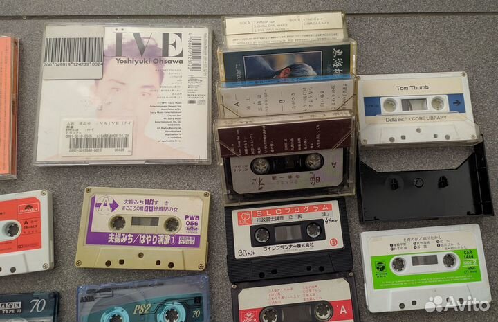 Аудио кассеты с японской музыкой. Цена за всё
