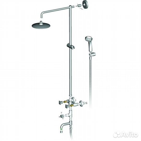 Душевая система D&K Grimm Hessen DA1384701E09 Хром