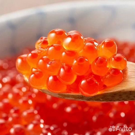 Красная икра чавыча