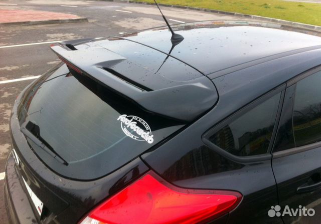 Форд фокус 3 как снять спойлер Спойлер для Форд Фокус 3 / Ford Focus 3 ST (11-15) купить в Москве Авито