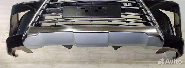 Lexus LX570 Бампер под установку с решеткой 15-21