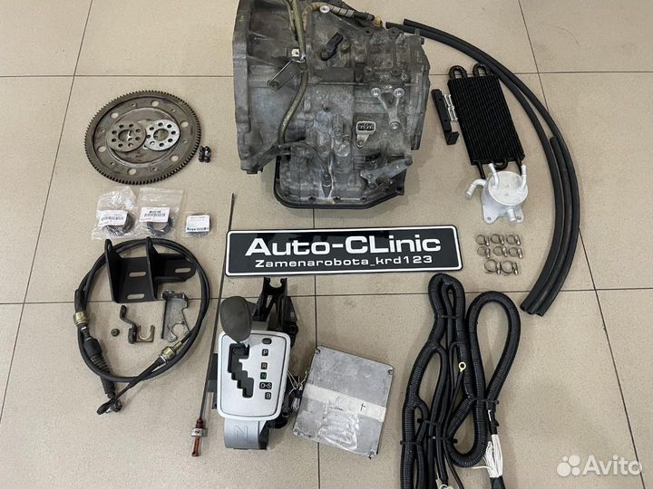 Замена робота тойота королла на АКПП