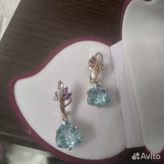 Серьги. Серебро