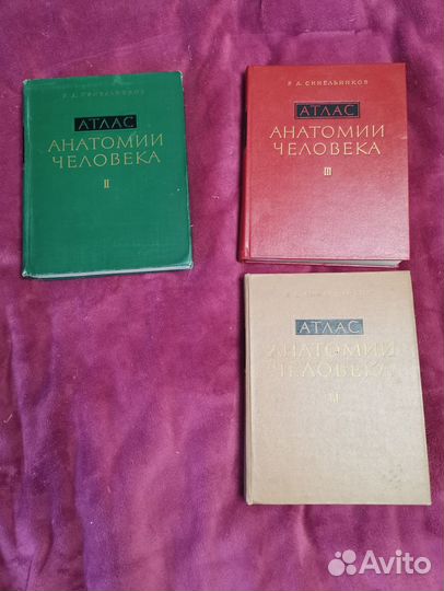 Атлас анатомии человека синельников