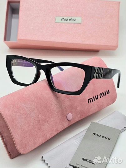 Очки имиджевые miu miu