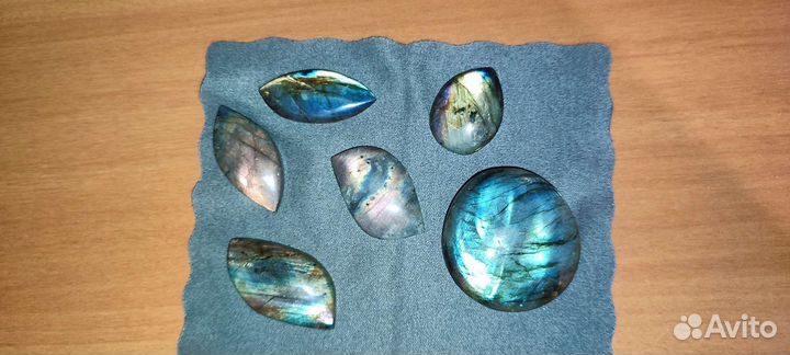 Коллекционные минералы Лабрадориты лот 3