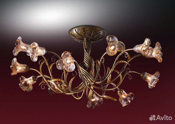 Люстра потолочная италия