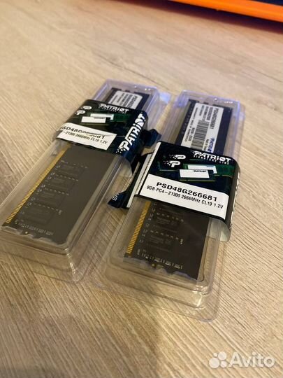 Оперативная память Patriot PSD48G266681 2x8 гб