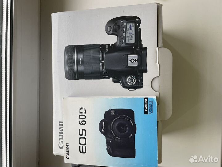 Зеркальный фотоаппарат canon 60d