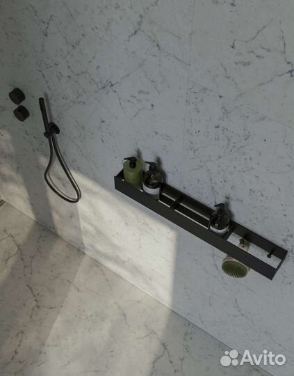 Полка навесная в ванную