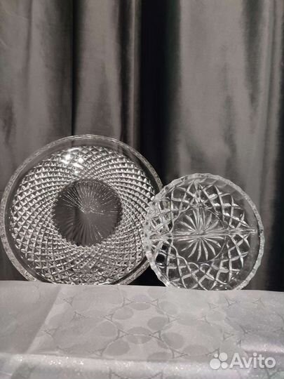 Салатник хрусталь