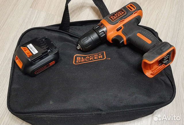 Аккумуляторная дрель шуруповерт Black+Decker