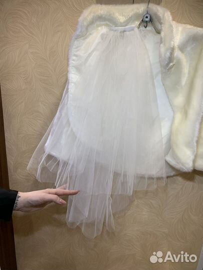 Свадебная фата белая новая