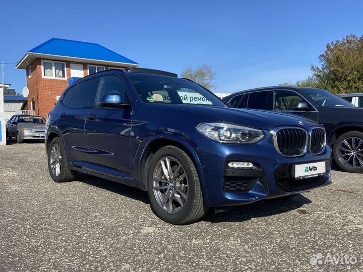 BMW X3 2.0 AT, 2019, 52 000 км