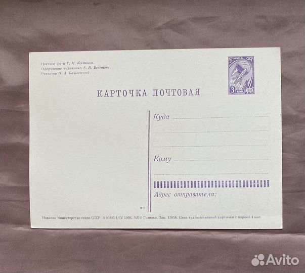 Новогодние открытки СССР Марков