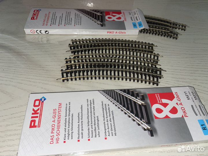 Рельсы радиусеые Piko