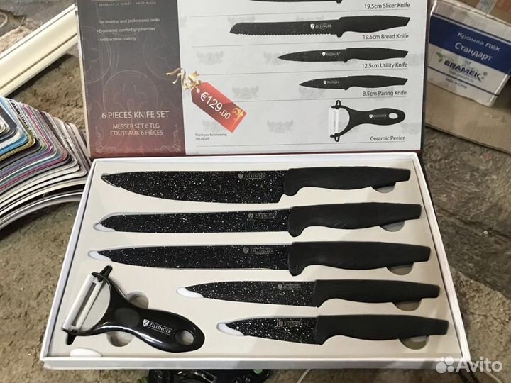 Набор ножей новый