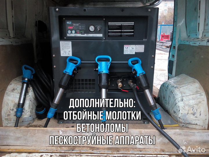 Аренда компрессоров до 40 м3/мин, до 35 атмосфер