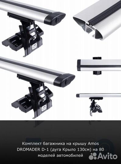 Рейлинги на крышу универсальные