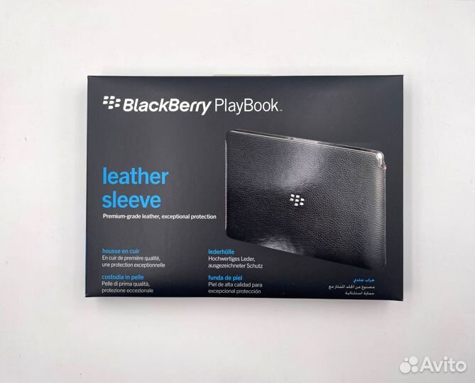 Оригинальный кожаный чехол BlackBerry PlayBook