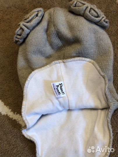 Зимняя шапка-шлем 50 разм. «Shanti Punti»