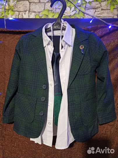 Костюм пиджак и брюки детская