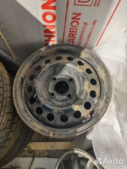 Диски штампованные r14 на Renault symbol