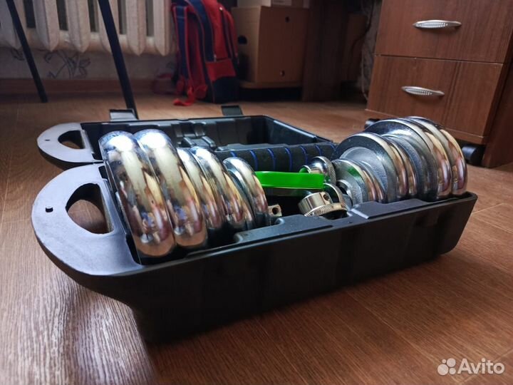 Гантели разборные 20 кг в кейсе