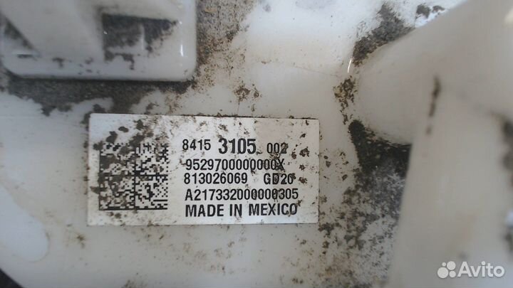 Насос топливный электрический Chevrolet Equinox 20