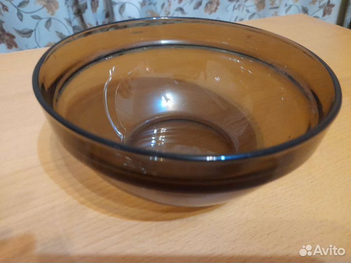 Набор черной, стеклянной посуды (Франция)