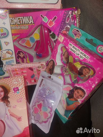 Косметика для девочек пакетом цена за все