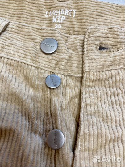 Джинсы carhartt newel pant вельвет