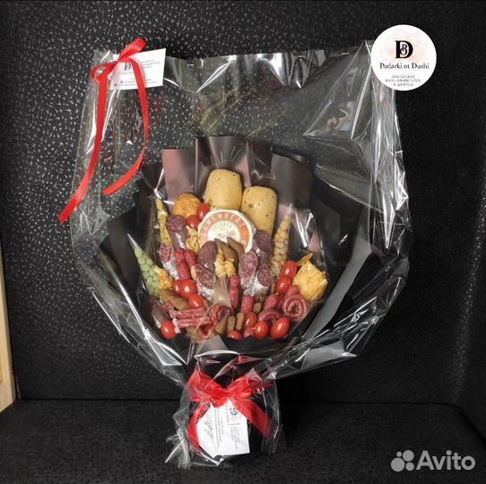 Букет мужской. Съедобный букет