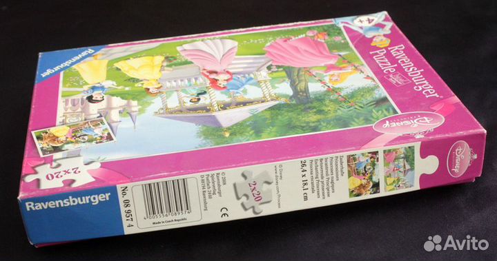 Пазлы Дисней Принцессы – Disney Princess 2008 год