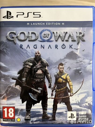 God of war ragnarok ps5 диск