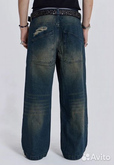 Джинсы Jaded London Washed Blue Busted