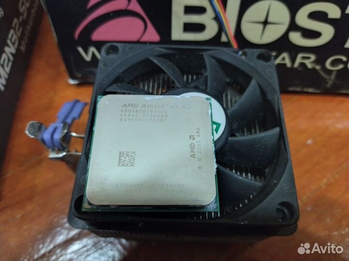 Asus M2N32-SLI Deluxe, Процессор Athlon 64 X2