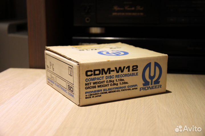 Редкие болванки CD-R Pioneer CDM-W12/V74S