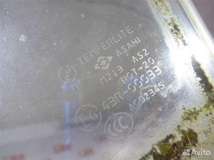 Стекло двери заднее левое Suzuki Grand Vitara JT